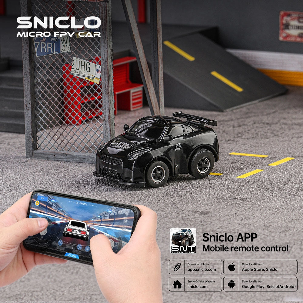 SNT Atom-Q 1/100 RC Car - WiFi Enabled, Premium Performance!